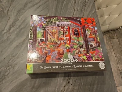 Tracy Flickinger The Garden Center 2000 PC Puzzle Brand New Ceaco Puzzles - Image 1 of 4