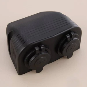 Dual Cigarette Lighter Socket Power Adapter Outlet For Car Boat Motorhome - Picture 1 of 5