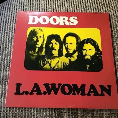 THE DOORS L.A. WOMAN 1971 LP ELEKTRA REISSUED PRINT VINTAGE VINYL 10TRX - Image 1 of 4