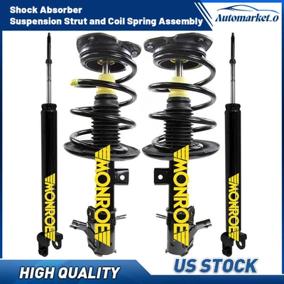 Amortiguador puntales delanteros traseros con muelles helicoidales para Nissan Altima 2,5 L 2007-2012 2013 Foto 1 de 4