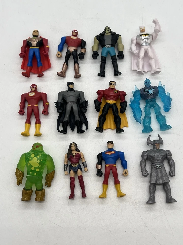 DC COMICS JUSTICE LEAGUE MIGHTY MINIS LOT Superman, Batman, Wonder Woman, Flash - Image 1 of 4