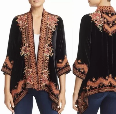 Cárdigan kimono bordado drapeado Johnny Was talla: L también se adapta a XL 🍂 $598 Foto 1 de 4