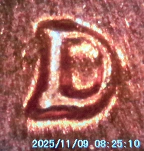 RPM-011 D/D West ~ 1960 D BU Lincoln Memorial Cent 1C ~ RPM Error Penny - Picture 1 of 3