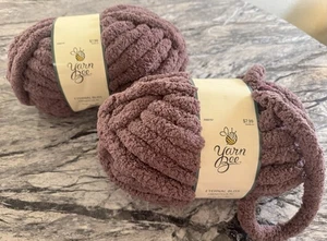 Lot of 2 Yarn Bee Eternal Bliss Yarn Color FRENCH LILAC Jumbo SF0135 - Picture 1 of 4