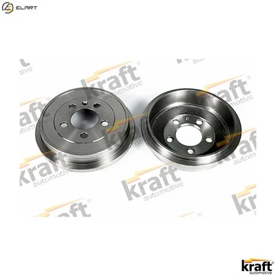 2x BRAKE DRUM 6060160 FOR SKODA ROOMSTER/Praktik FABIA/II/Combi  VW  SEAT - Image 1 of 4