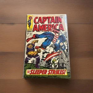 Capitán América #102 1st Exiles Jack Kirby Marvel 1968 The Sleeper Strikes cómic - Imagen 1 de 7