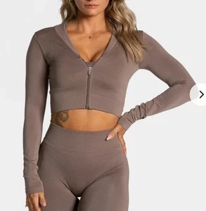 Teveo STATEMENT ZIP JACKET S MOKKA Braun  Neu OVP Jacke - Bild 1 von 6