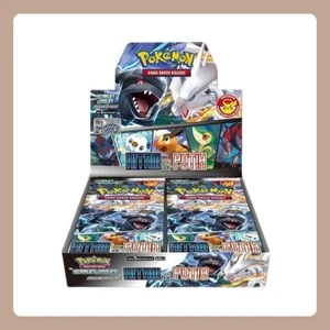 Pokemon Hitam dan Putih Black Bolt and White Flare INDONESIAN Booster Box - Picture 1 of 2