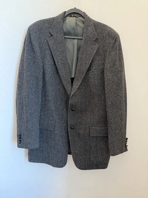 Chaqueta Blazer Vintage Para Hombre Gant 💯 Lana Pura Tweed 46 Regular Foto 1 de 4