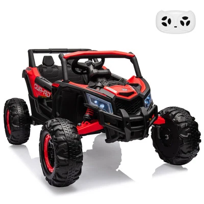 24V Kids Ride On UTV Car for Kids Electric Car Toys 4 Wheeler Off-Road W/Remote - Image 1 of 4