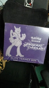 Pokemon Breakthrough Mewtwo Purple Elite Trainer Box - Picture 1 of 11