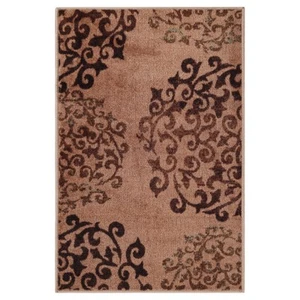 Indoor Non-Slip Area Rug, Floral Home Floor Decor for Bedroom, Living Room, D... - Picture 1 of 7