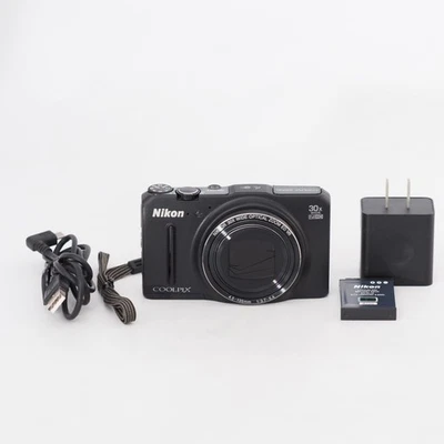 Nikon COOLPIX S9700 schwarz 16,0-MP-Kompaktdigitalkamera [Exc+] #13273 - Bild 1 von 4