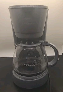 Our Goods Kaffeemaschine für 5 Tassen hellgrau Ein/Aus Handbuch Modell getestet funktioniert  - Bild 1 von 12
