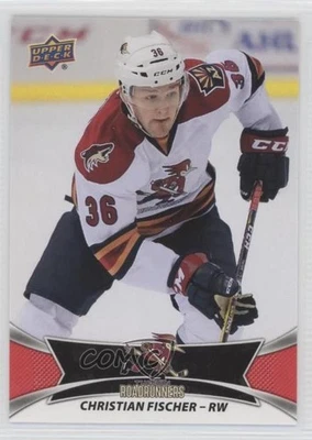 2016-17 Upper Deck AHL SP Red Christian Fischer #122 - Image 1 of 2