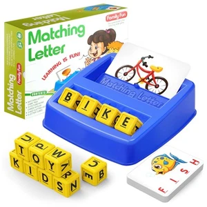 Educational Toys for 3-5 Year Old Boy Girl Gifts, Matching Letter Learning Ga... - Picture 1 of 7