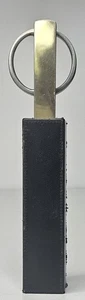 Vintage Silvertoned Italian Desktop Scissor & Letter Opener Set in Original Case - Picture 1 of 24