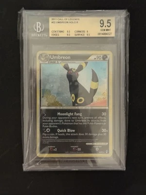 Umbreon 22/95 Call of Legends Holo BGS 9.5 (POP 4) MORE RARE THAN PSA 10 - Image 1 of 3