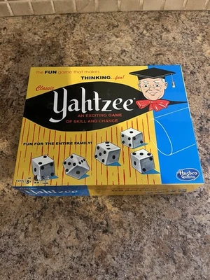Hasbro Yahtzee Classic Dice Game Roll - Image 1 of 3
