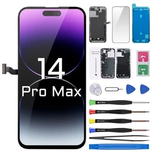 for iPhone 14 Pro Max Screen Replacement 6.7" LCD Display Digitizer 3D Touch ... - Picture 1 of 6