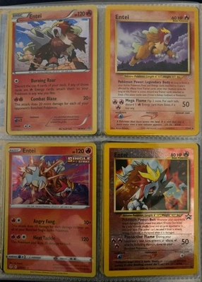 Pokémon TCG Entei Bundle X4 Neo Revelation, Destiny WOTC Holo - Image 1 of 4