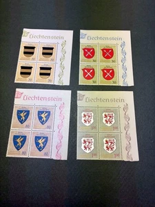 LIECHTENSTEIN SC#396-9 4ER BLÖCKE - Bild 1 von 2