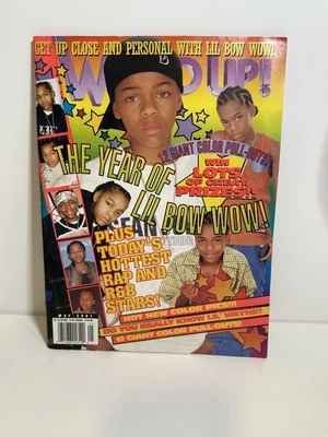 Vintage Word Up Magazine MAY 2001  RARE!  LIL BOW WOW With Posters! - Image 1 of 4