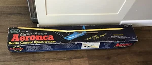 NOS NEW Vintage Guillow's Aeronca Electric R/C Airplane Kit #3001 Model Plane - Picture 1 of 12