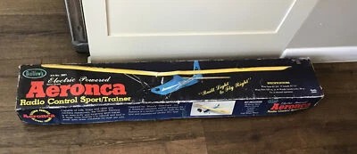 NOS NEW Vintage Guillow's Aeronca Electric R/C Airplane Kit #3001 Model Plane - Image 1 of 4