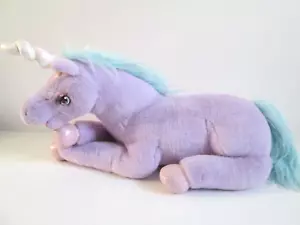 Rare 2003 Barbie Swan Lake Lila Unicorn Large 23" Long Plush Soft Toy - Picture 1 of 20