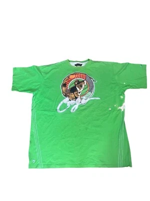 Men’s Coogi Y2K Embroidered Koala Graphic Tee Green Rare Sz 5X - Image 1 of 4