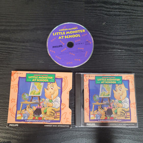 Little Monster at School for Phillips CD-I CDI Complete W/ Slipcover Great Shape