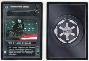 Star Wars CCG Enhanced Premier Darth Vader With Lightsaber - Picture 1 of 1