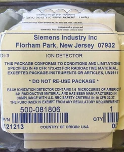 NUEVO DETECTOR DE IONIZACIÓN SIEMENS DI-3 (24 DISPONIBLES, ¡ENVÍO GRATUITO!) - Imagen 1 de 3