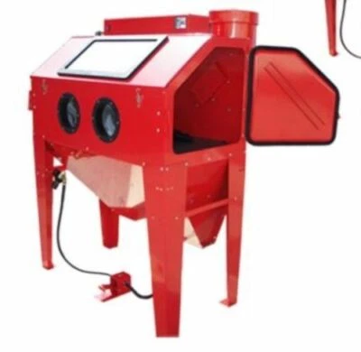 Gabinete de chorro de arena industrial SBC 420L chorro de arena de aire con colector de polvo Foto 1 de 4
