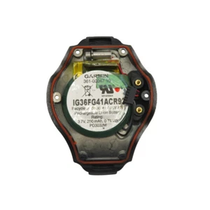 Garmin Forerunner 610 GPS Watch Back Case Bottom Cover With Battery Silver Gray - Picture 1 of 3
