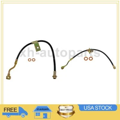 Para Chevrolet K1500 1994~1995 2X Delantero Izquierdo Derecho Dorman - Manguera de freno de primera parada Foto 1 de 4