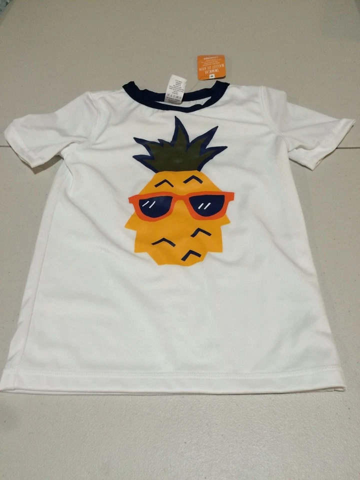 NWT Gymboree boy rash guard Pineapple Shirt Top Many sizes - Image 1 of 1