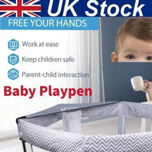 Baby Playpen Activity Centre Indoor Outdoor Baby Fence Toddlers Babies Area UK - Picture 1 of 7