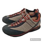 TECNICA 'MTN APPROACH' MEN'S BROWN LEATHER SUEDE LOW TRAIL HIKING SHOES SIZE 9 M
