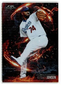 Kenley Jansen Los Angeles Dodgers 2018 Topps Fire Baseball Flamethrowers #FT-6 - Picture 1 of 2
