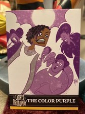 Lights of Broadway Card The Color Purple 2021 Edition