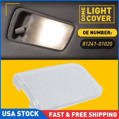 Cubierta de luz de domo interior transparente #81241-01020 para Toyota Corolla 1998-2002 Foto 1 de 4