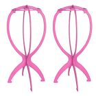 2 Pack Wig Stand Holder for Multiple Wigs Display Collapsible Head Wig Stand