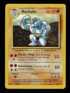 Pokemon Unlimited 34 Machoke 1999 - Imagen 1 de 2