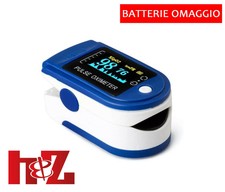 Misuratore ossigeno Portatile da dito Pulsossimetro Saturimetro Ossimetro