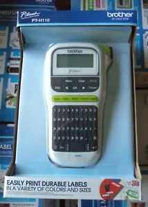 BROTHER LABEL MAKER PT-H110 HANDHELD 1/2" 12MM PORTABLE🔥BRAND NEW🔥Free SHIP - Picture 1 of 6