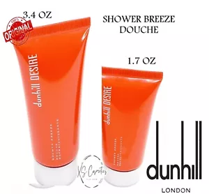 Dunhill Shower Breeze Gel Desire 3.4 oz + 1.7 Oz TOTAL 5.1 OZ (New/No Box) - Picture 1 of 1