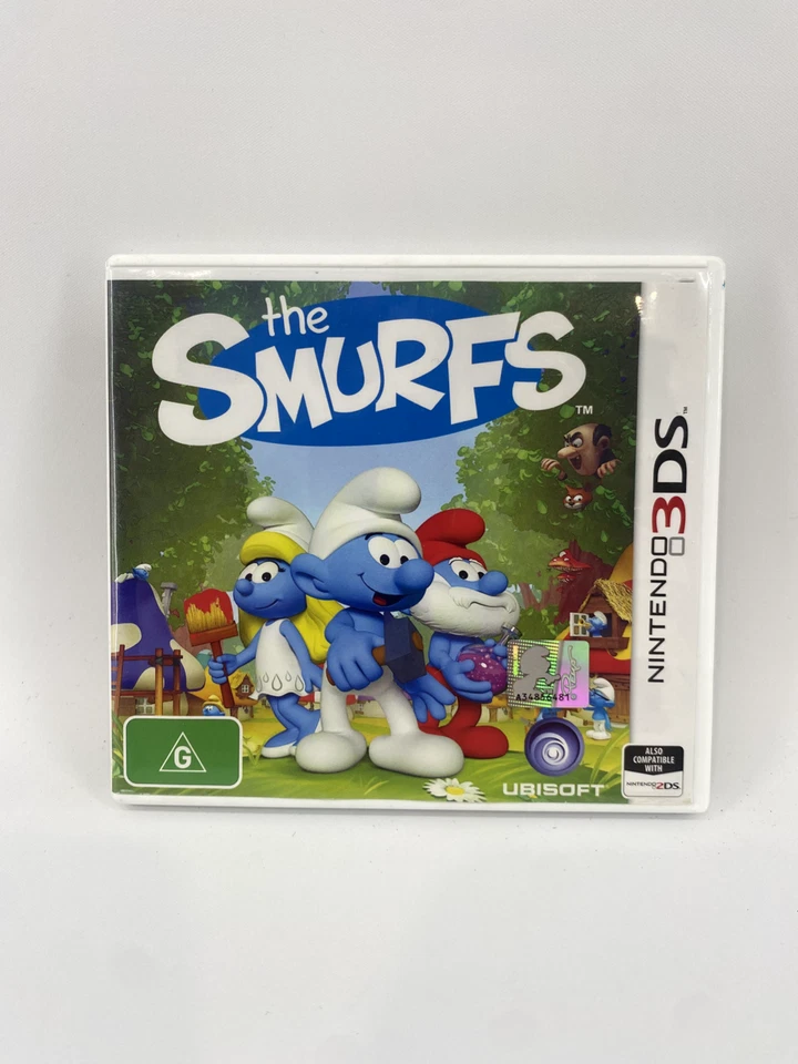 The Smurfs for Nintendo 2DS / 3DS - Complete Game w Manual - Tested & Working - Image 1 of 4