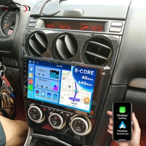 Für Mazda 6 GG GY 2002-2008 Apple Carplay Autoradio 4G+64G Android 13.0 GPS DSP - Bild 1 von 19